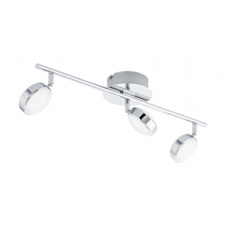 BLACK FRIDAY - Plafoniera EGLO SALTO 95631, LED 3X5.4W 1920lm 3000K, Otel, Satinat