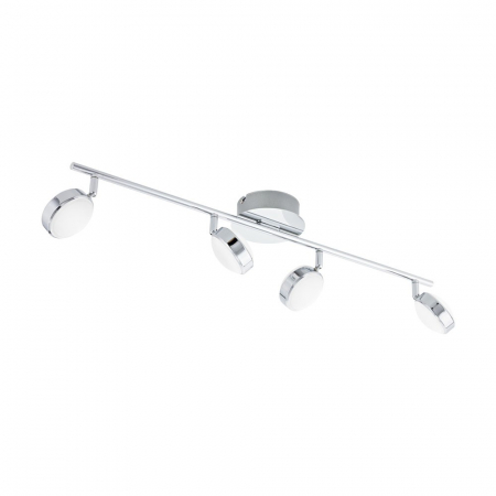 BLACK FRIDAY 2024 - Plafoniera EGLO SALTO 95632, LED 4X5.4W 2560lm 3000K, Otel, Satinat