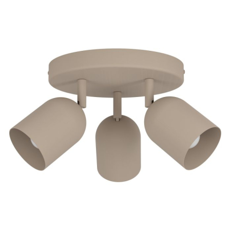 Plafoniera EGLO Tilston 44163 E14 3X40W 220-240V,50/60Hz H 210mm x Ø250mm otel sandy  IP20