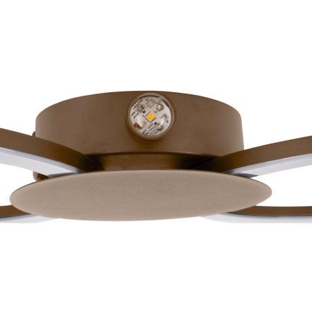 Plafoniera EGLO Venticello 1 902127 LED;LED 20W;0,91W 2700+4000K 2400;135lm 220-240V,50/60Hz L 660mm x l 300mm x H 50mm aluminiu sandy plastic alb IP20 [2]