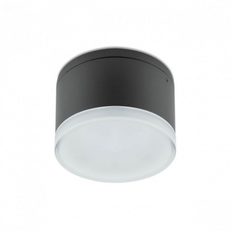 Plafoniera exterior Akron 90107, Gri Inchis, LED, 9W, 702 lumeni, 3000K, IP54