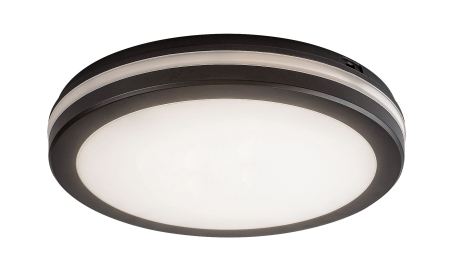 Plafoniera exterior Rabalux Indre LED 28W 2450lm 3000, 4000, 6500K plastic plastic negru alb IP54 [3]