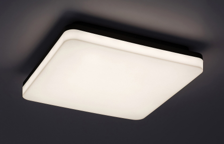 Plafoniera exterior Rabalux Pernik LED 24W 2400lm 4000K plastic plastic negru alb IP54 [2]