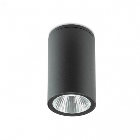 BLACK FRIDAY 2024 - Plafoniera exterior Redo RAM 90082 LED 3W h105 Ø60 280lm 3000K IP65 Nedimabil Gri Inchis