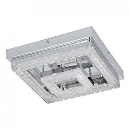 ILUMINAT INTERIOR - Plafonieră FRADELO 95659, LED;LED, 4X2W;1X3,5W, 3000K, 1250 lm, IP20, oțel, crom, plastic, sticlă, crom, transparent