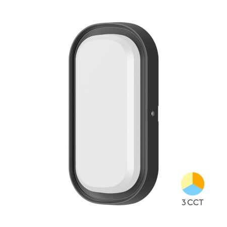 ILUMINAT - Plafonieră LED 28W 2520 lm IP65, Alb, 3000 K (Alb Cald), Rotund Ø260 mm