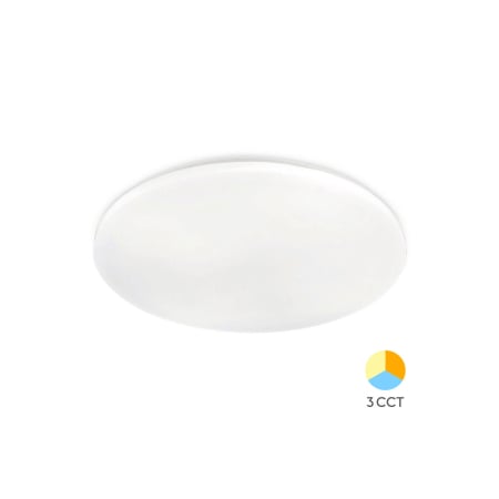 ILUMINAT - Plafonieră LED 34W 3550lm IP20 Alb Ø325 mm 3-în-1 Temperatură Reglabilă
