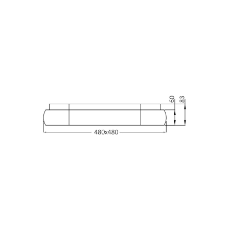 Plafonieră LED 36W 4260lm IP20 Alb 480x480mm – 3-în-1 Temperatură Reglabilă [4]