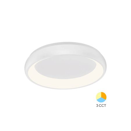 Plafoniere - Plafonieră LED 36W 4260lm IP20 Alb Ø480mm – 3-în-1 Temperatură Reglabilă