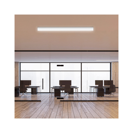 Plafonieră LED 36W 4320lm IP40 Alb 1190x60 mm – 3-în-1 Temperatură Reglabilă [1]