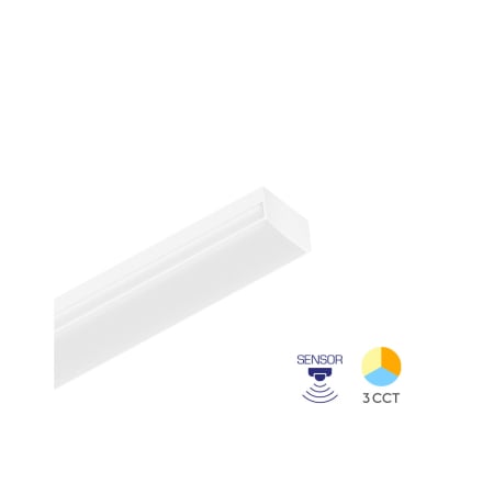 ILUMINAT - Plafonieră LED 36W 4320lm IP40 Alb 1190x60 mm cu Senzor – 3-în-1 Temperatură Reglabilă