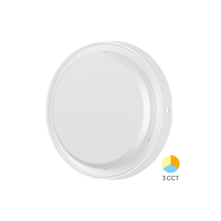 ILUMINAT - Plafonieră LED 6W 540 lm IP65, Alb, 3000 K (Alb Cald), Rotund Ø150 mm