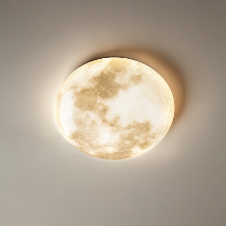Plafoniera LED Luna 04-531, 24W, 850lm, lumina calda / rece / RBG, telecomanda, dimabila, control Tuya, alba [2]