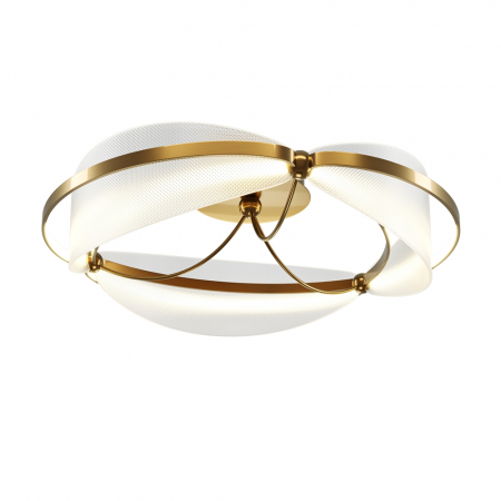 Moderne - Plafoniera Maytoni Breeze MOD281CL-L45BS3K LED 45W 3000K 2700lm Metal Brass IP20