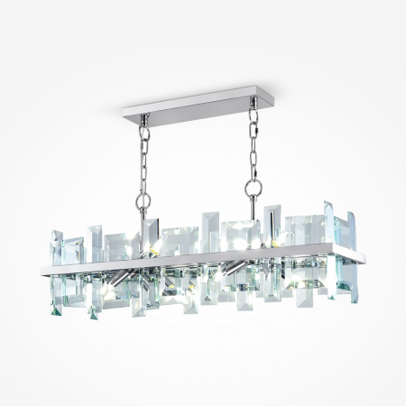 Moderne - Plafoniera Maytoni Cerezo MOD201PL-08N E14 8x40W -  Metal/Glass Chrome IP20