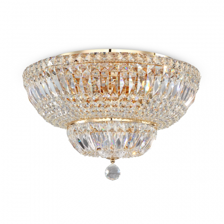 Moderne - Plafoniera Maytoni Classic Basfor DIA100-CL-12-G E14 12x60W -  Metal Gold IP20