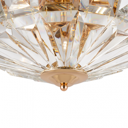 Plafoniera Maytoni Classic Facet MOD094CL-04G E14 4x60W -  Metal/Glass Gold IP20 [2]