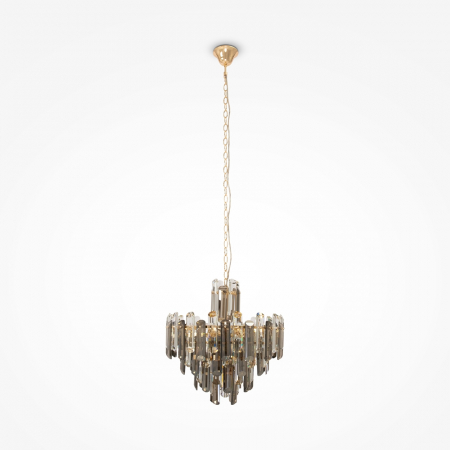 Plafoniere - Plafoniera Maytoni Classic Flare DIA200PL-06G E14 6x40W -  Metal/Glass Gold IP20