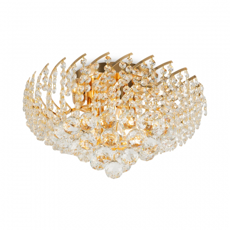 Plafoniera Maytoni Classic Karolina DIA120-06-G E14 6x40W -  Metal Gold IP20 [4]