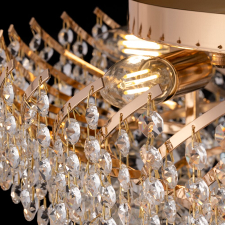 Plafoniera Maytoni Classic Karolina DIA120-09-G E14 9x40W -  Metal Gold IP20 [2]