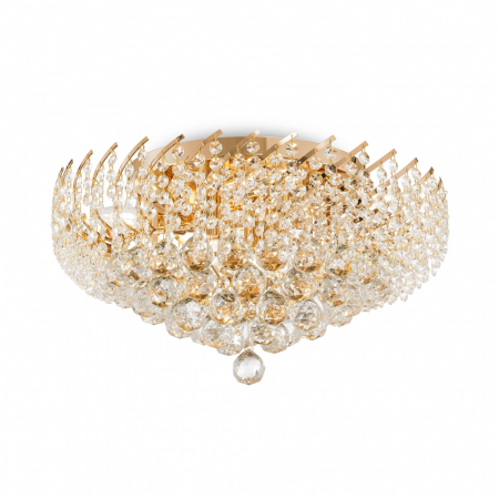Plafoniera Maytoni Classic Karolina DIA120-09-G E14 9x40W -  Metal Gold IP20 [3]