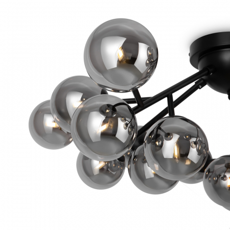 Plafoniera Maytoni Dallas MOD545CL-20B G9 20x28W -  Metal Black/Chrome IP20 [2]