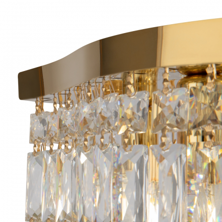 Plafoniera Maytoni Dune DIA005CL-06G E14 6x60W -  Metal/Glass Gold IP20 [1]