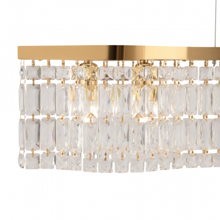Plafoniera Maytoni Dune DIA005PL-06G E14 6x60W -  Metal/Glass Gold IP20 [1]