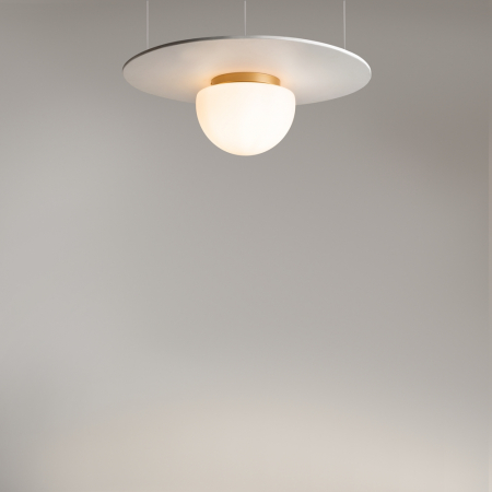 Plafoniera Maytoni Glassy MOD270CL-01G E27 1x60W -  Metal/Glass Gold IP20 [2]