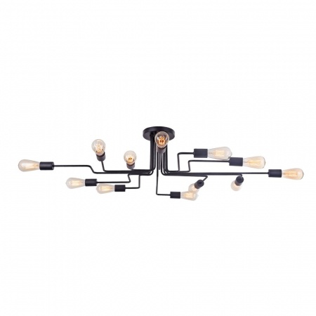 Plafoniera Maytoni Loft Gilbert T532CL-12B E27 12x60W -  Metal Black IP20 [1]