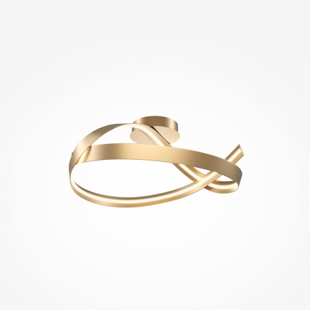 Moderne - Plafoniera Maytoni Plons MOD283CL-L34BS3K LED 34W 3000K 2040lm Metal Brass IP20