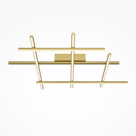 Moderne - Plafoniera Maytoni Radiance MOD278CL-L50G3K LED 50W 3000K 2250lm Metal Brass IP20