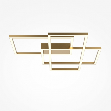 Moderne - Plafoniera Maytoni Rida MOD015CL-L80GK LED 78W 2600K-3500K 4300lm Metal Gold IP20