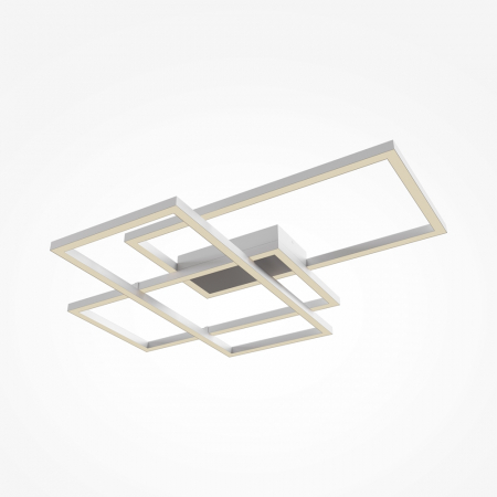 Moderne - Plafoniera Maytoni Rida MOD015CL-L80WK LED 78W 3000K-4000K 4300lm Metal White IP20