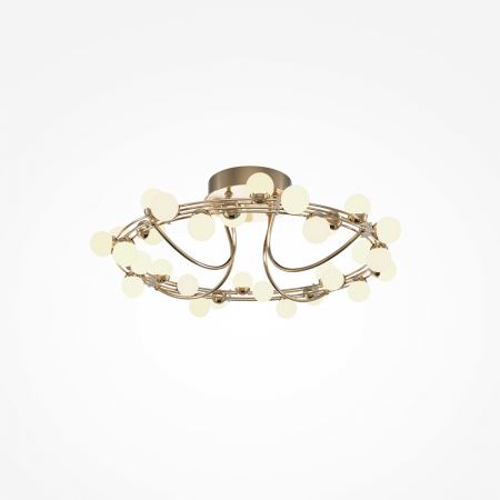 Plafoniere - Plafoniera Maytoni Tessara MOD081CL-L36G3K LED 55W 3000K 4100lm Metal Gold IP20