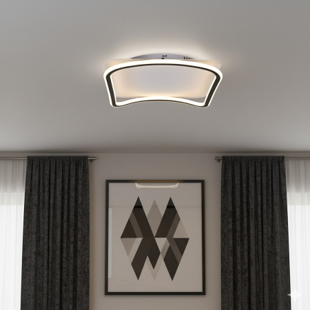 Plafoniera Milagro Cali LED 30W 1940 lm 4000K 230V Black & White Metal IP20 [2]