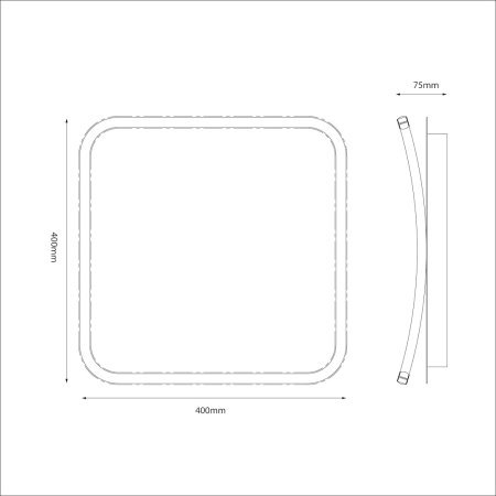Plafoniera Milagro Cali LED 30W 1940 lm 4000K 230V Black & White Metal IP20 [7]