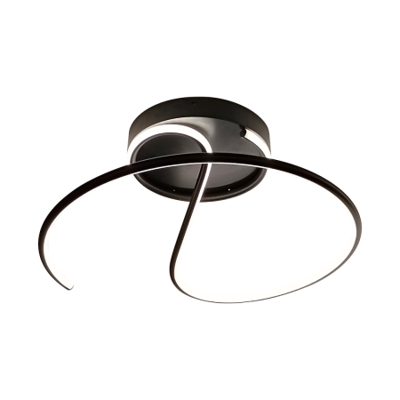 Plafoniera Milagro Delta LED 30W 1950lm 4000K 230V Black Metal & Plastic IP20 [5]