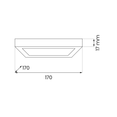 Plafoniera Milagro Evora LED 12W 840lm 3000K/4000K/6000K 230V White Plastic IP20 [6]