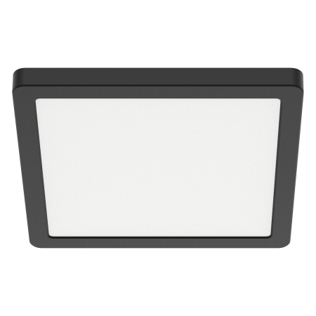 ILUMINAT - Plafoniera Milagro Evora LED 18W 1260lm 3000K/4000K/6000K 230V Black Plastic IP20