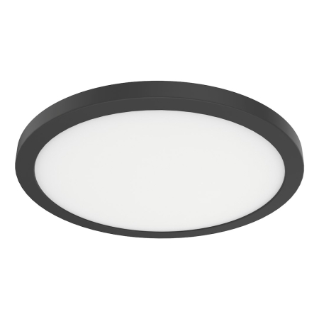 ILUMINAT - Plafoniera Milagro Evora LED 18W 1260lm 3000K/4000K/6000K 230V Black Plastic IP20