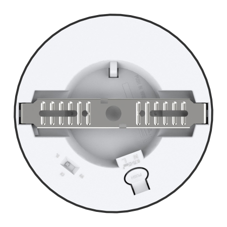 Plafoniera Milagro Evora LED 6W 420lm 3000K/4000K/6000K 230V Black Plastic IP20 [3]