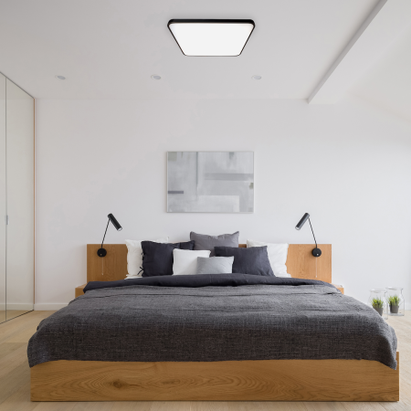 Plafoniera Milagro Fabio LED 23W 2100 lm 4000K 230V Black Metal & Plastic IP20 [2]