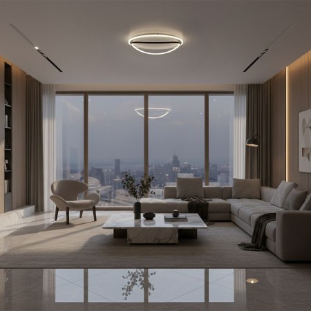 Plafoniera Milagro Halo LED 38W 2850 lm 4000K 230V Black & White Metal IP20 [4]