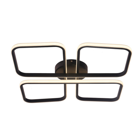 ILUMINAT - Plafoniera Milagro Hidalgo LED 40W 1507 lm 4000K 230V Black Metal IP20