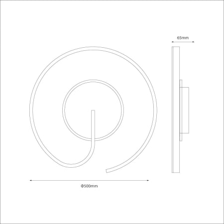 Plafoniera Milagro Lorenzo LED 22W 1180 lm 4000K 230V Gold Metal IP20 [7]