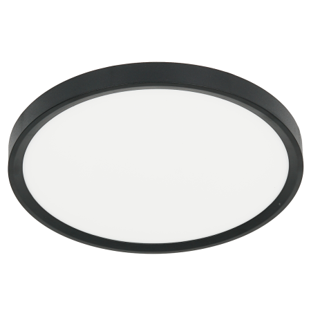 ILUMINAT - Plafoniera Milagro Maq LED 24W 2500lm 3000K/4000K/6500K 230V Black Plastic IP40