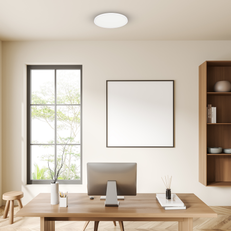 Plafoniera Milagro Maq LED 32W 3400lm 3000K/4000K/6500K 230V White Plastic IP40 [4]