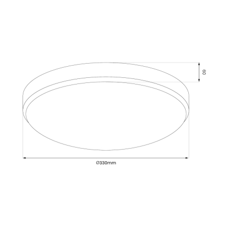 Plafoniera Milagro Maya LED 15W 1650lm 4000K 230V Gold Metal & Plastic IP44 [8]