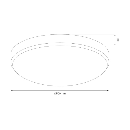 Plafoniera Milagro Maya LED 36W 3600 lm 4000K 230V Crom Metal & Plastic IP20 [5]